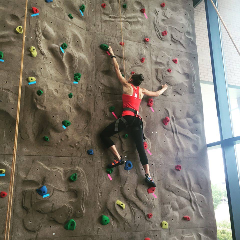 Conquering Your Fears Climbing Wall