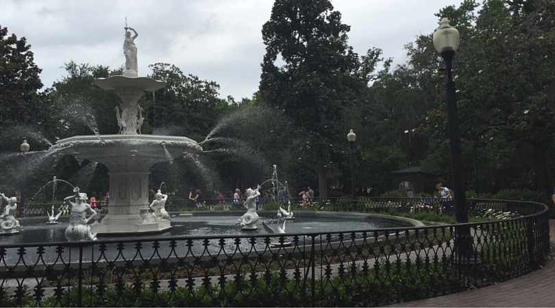 Weekend in Savannah - Forsyth Park