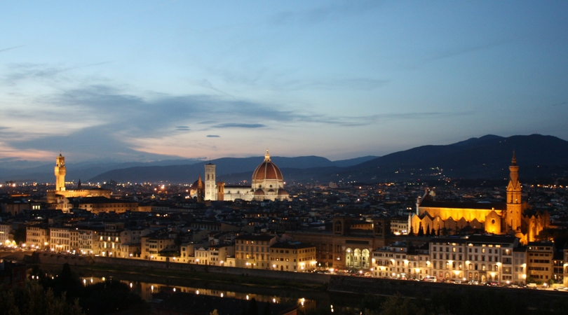 Piazzale Michelangelo in Florence, Italy